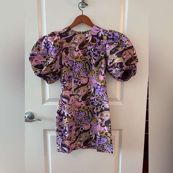 NWT Ted Baker FlickI Short Sleeve Printed Mini Dress - Picture 3 of 16